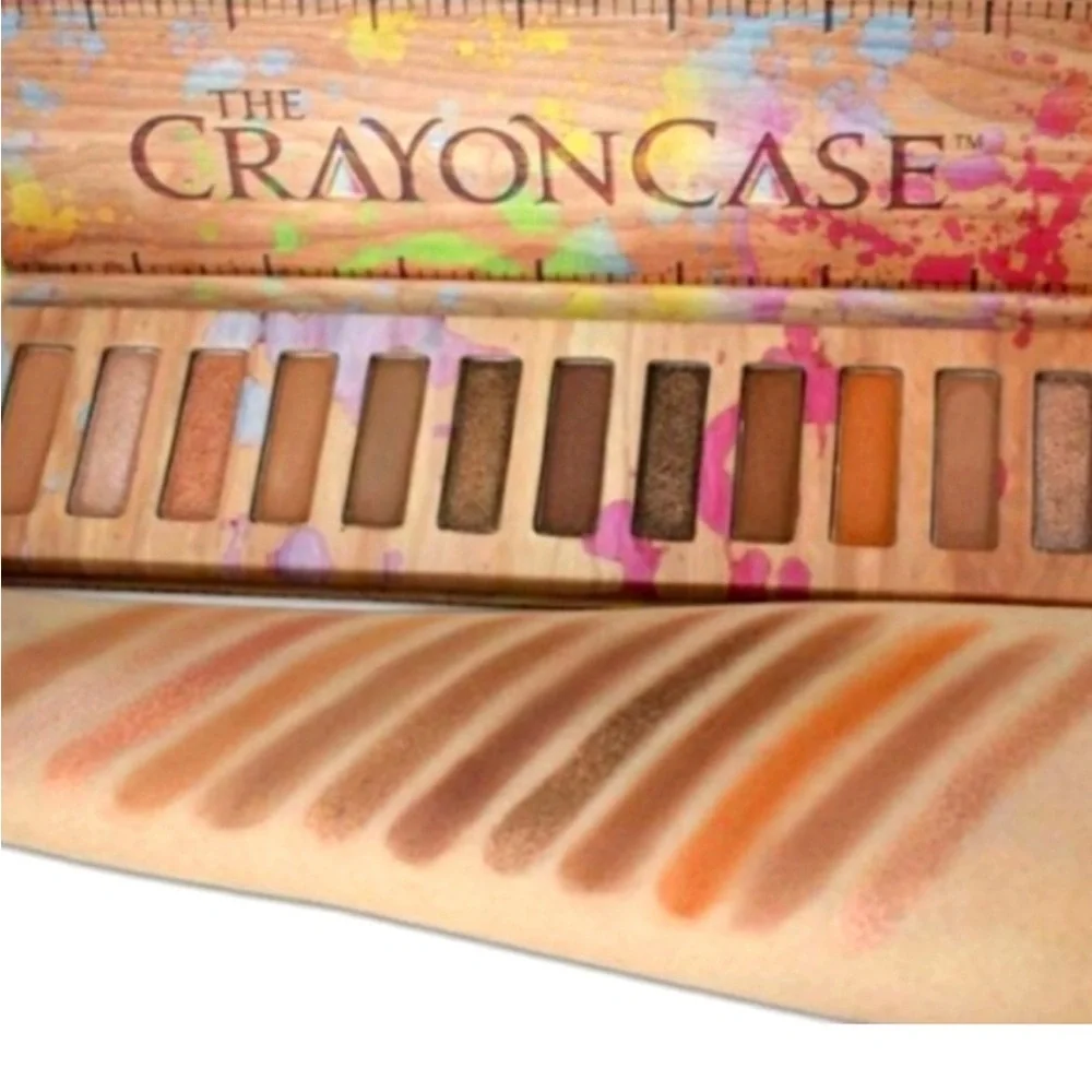 The Crayon Case The Nude Rule Eyeshadow Palette New Sealed